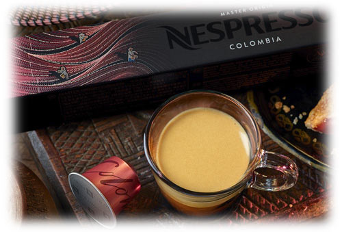 قیمت کپسول قهوه نسپرسو کلمبیا NESPRESSO CAPSULES COFFEE MASTER ORGIN COLOMBIA 