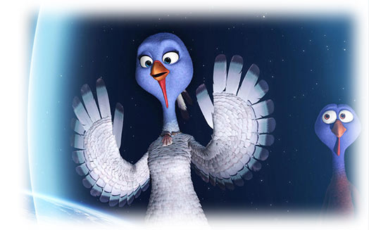 انیمیشن سه بعدی پرندگان آزاد 