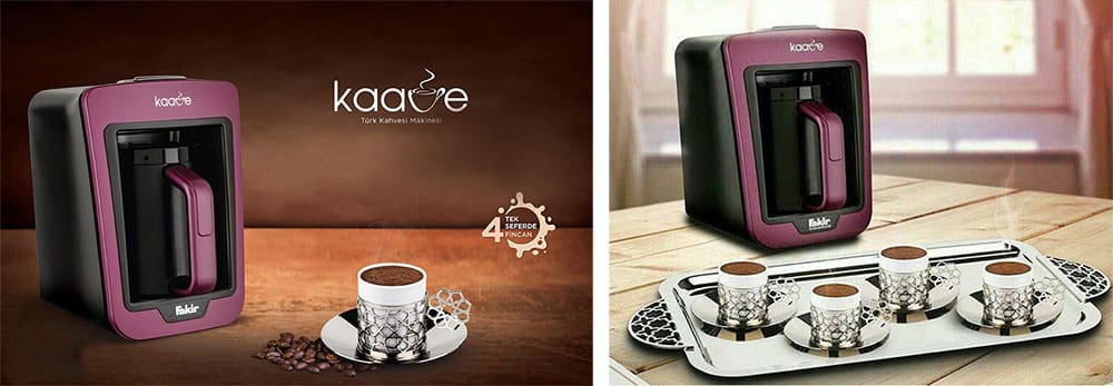 آماده کردن قهوه با قهوه ساز Kaave  فکر