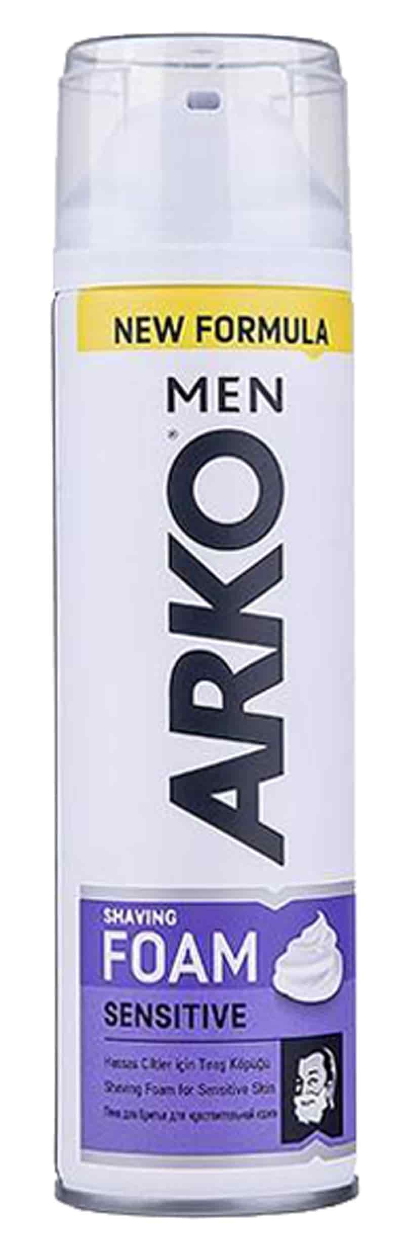 خرید کرم اصلاح آرکو 200 میلی لیتر ARKO FOAM SENSETIVE
