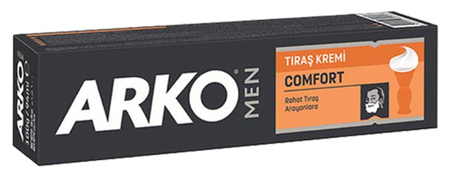 خرید کرم اصلاح مردانه آرکو مدل کامفورت 100 گرم ARKO MEN COMFORT 100GR  