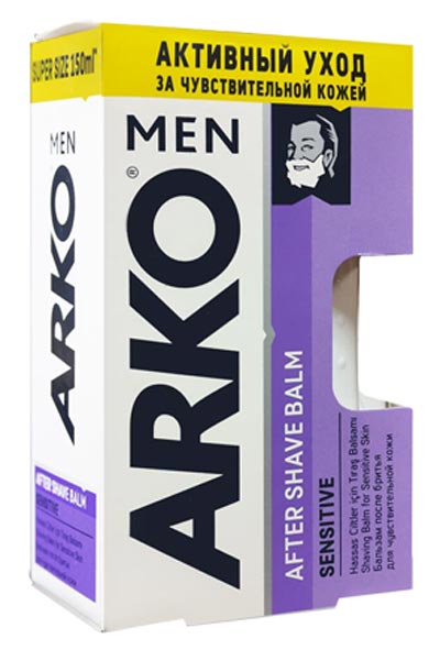 خرید افتر شیو مردانه آرکو 150 میلی لیتر ARKO MEN SENSITIVE AFTER SHAVER 150ML 