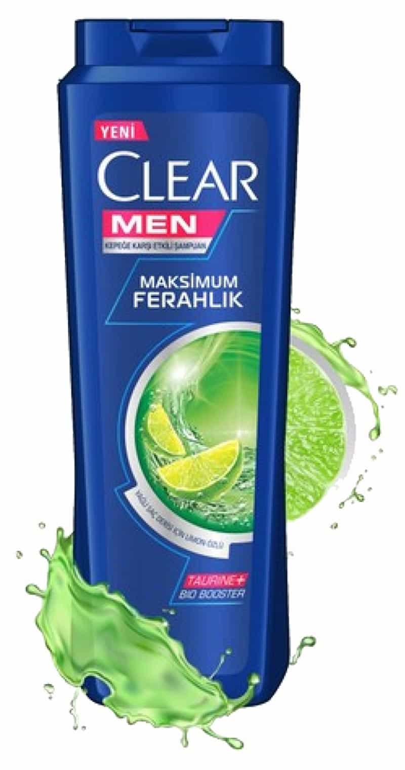 خرید شامپو ضد شوره مردانه کلیر لیمویی CLEAR MAKSIMUM FERAHLIK