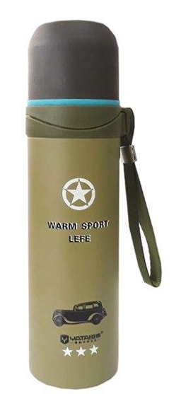 طراحی فلاسک چایی warm sport