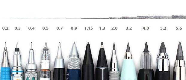 انواع نوک مداد نوکی