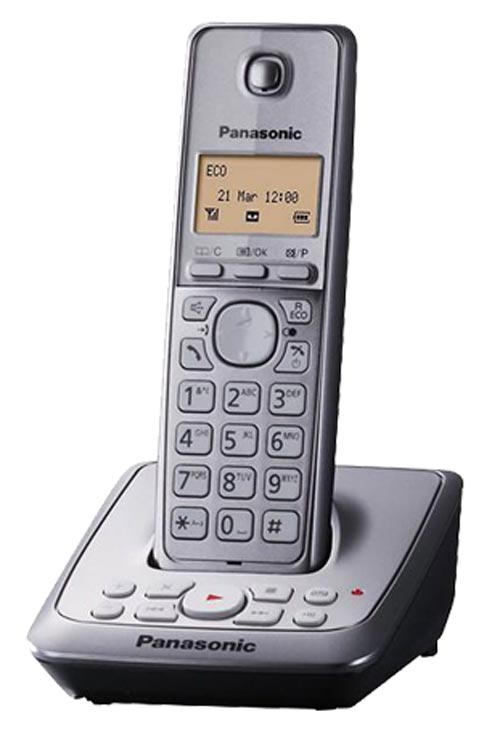 خرید تلفن بی سیم پاناسونیک PANASONIC CORDLEE PHONE KX-TG2721BX 